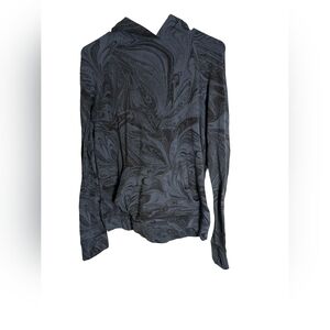 Athleta Girl Blue and Gray Long Sleeve Top